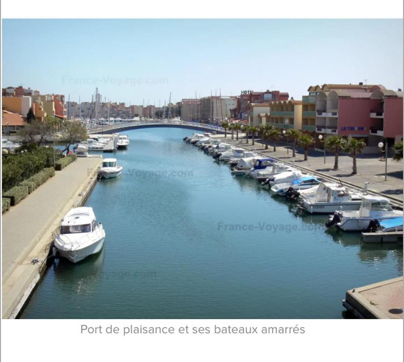 Très bel appartement mezzanine de 37m2 refait à neuf Gruissan Exterior foto