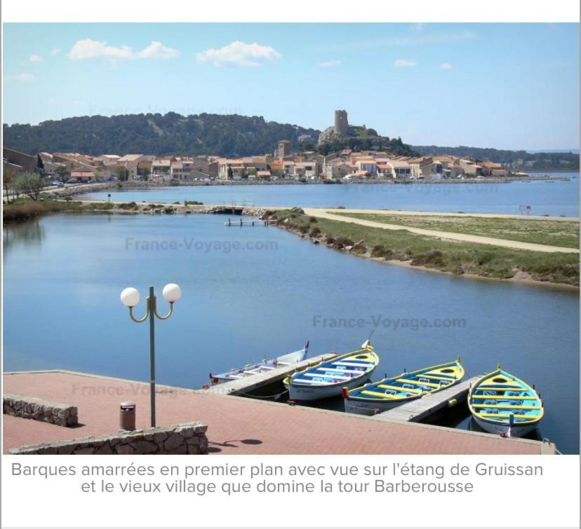 Très bel appartement mezzanine de 37m2 refait à neuf Gruissan Exterior foto